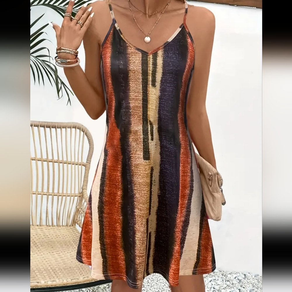Boho dress midi
